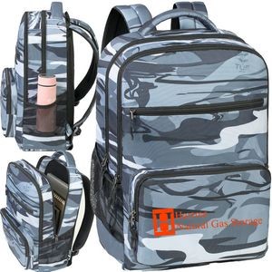 High Tech Backpack water-repellent Sleek lightweight Computer Bag (12.5" x 8" x 18.5")