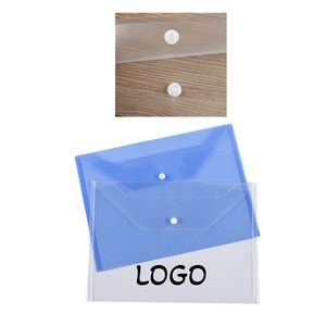 Clear Plastic Document Folders