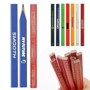 Full Color Octagonal Calibration Carpenter Pencil
