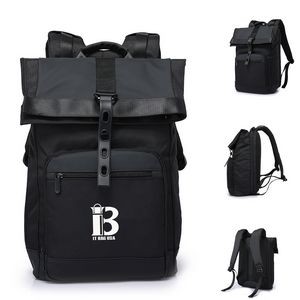 18" Roll Top Backpack