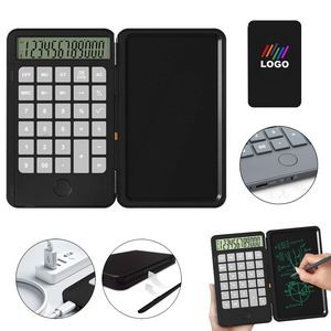 USB Charging Calculator with Writing Tablet