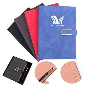 A5 Business Notebook And Pen Gift Box