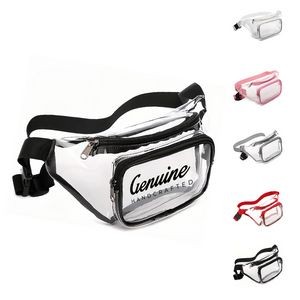 Transparent Zippered Fanny Pack