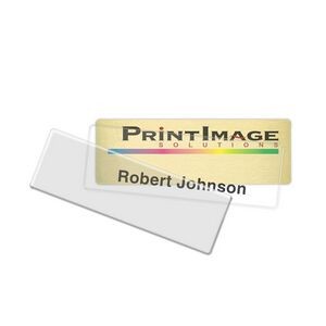 Complete Click-It Name Badge (Standard Size 1" x 3")