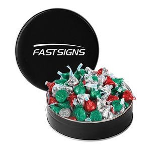 Small Assorted Snack Tins - Hershey's® Holiday Kisses