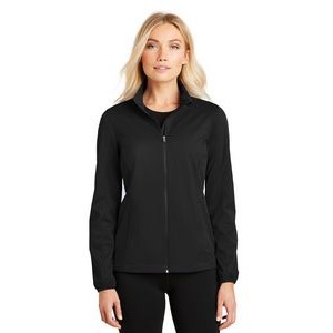 Port Authority® Ladies' Active Full Zip Soft Shell Jacket