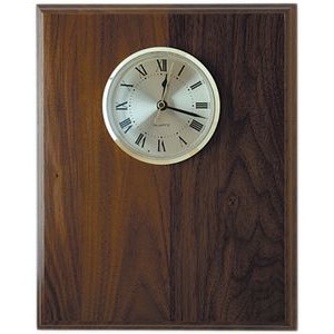 8" x 10" - Walnut Hardwood Clock