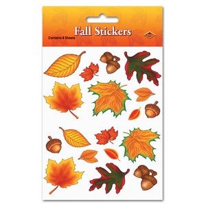 Plus Pak Fall Leaf Stickers