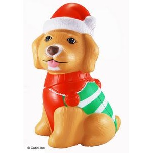 CutieLine Slow Rising Scented Christmas Puppy Squishy