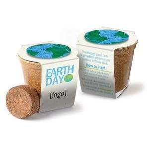Mini Earth Day Planting Kit Wrap w/Medallion - Design G