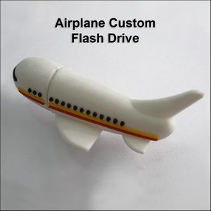 Airplane Custom Flash Drive - 8 GB Memory