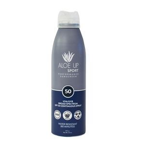 Aloe Up Sport SPF 50 Sunscreen Continuous Spray