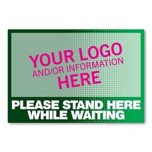 Rectangle Cement Decal - 13" x 19"