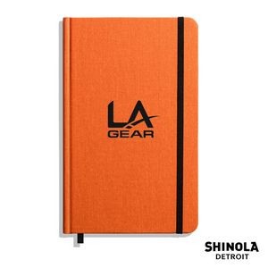 Shinola® HardCover Journal - (M) 5¼"x8¼" Orange