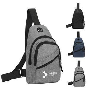 Crossbody Sling Bag Backpack (Ocean)