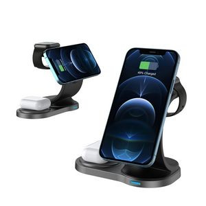 3 in 1 15W QI Fast Wireless Charger
