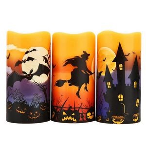 Halloween Flameless Flickering LED Candles