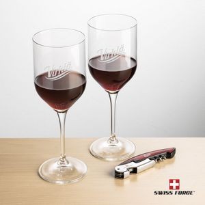 Swiss Force® Opener & 2 Belmont Wine - Red