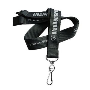 3/4" Polyester Lanyards with Safety Breakaway