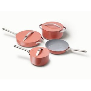 Caraway Non-Toxic Nonstick Perracotta Ceramic Cookware Set