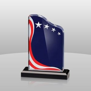 American Spirit Award w/ Acrylic Base (8"x5 1/2"x2")