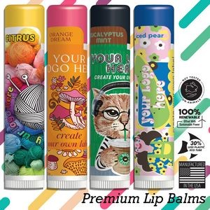Peppermint Flavor USDA Certified Organic Lip Balm