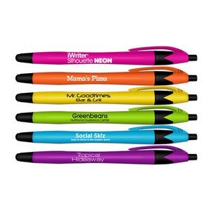 Liqui-Mark® iWriter® Silhouette Neon Stylus Retractable Ballpoint Pen
