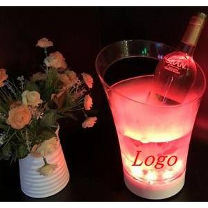 Large Capacity 7 Colors Changing LED Ice Bucket