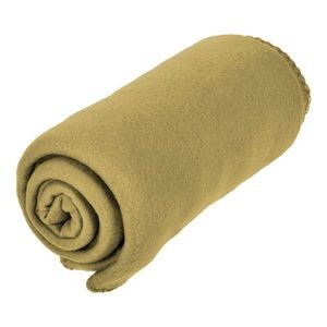 Fleece Blankets - Tan, 50 x 60 (Case of 24)