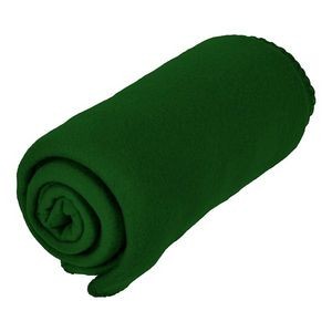 Fleece Blankets - Green, 50 x 60 (Case of 24)