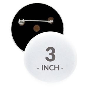 3 Inch Round Custom Buttons