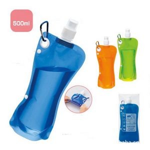 BPA-Free Plastic Flat Water Bottle Bag