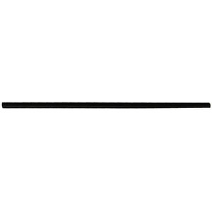 8.25" Giant Black Plastic Straws