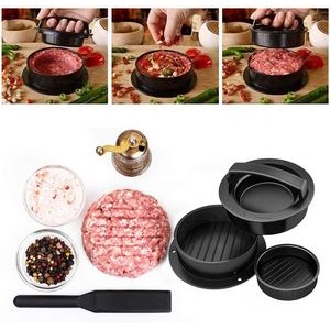 3-in-1 Non Stick Stuffed Burger Press Cookery , Mold Tool for BBQ Grilling Hamburgers