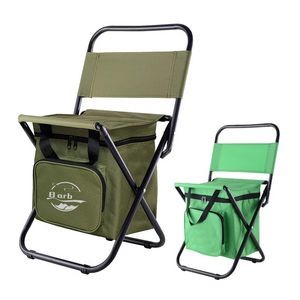 Folding Chair with Cooler Bag