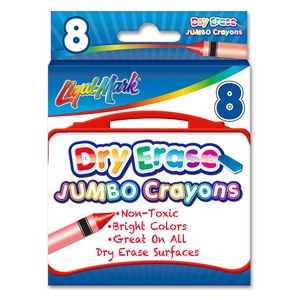 Liqui-Mark® Jumbo Dry Erase Crayons