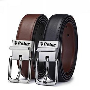 Men's Classic Reversible Leather Belt