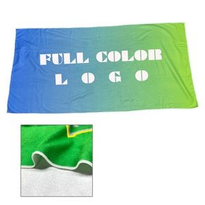 Full Color Beach Towel 250gsm Polyester