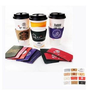 Coffee Paper Cup Sleeve