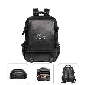 Business Leather Backpack