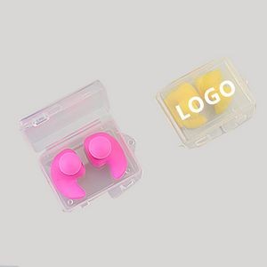 Silicone Noise Proofing Earplugs W/Case