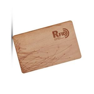 Beech Wood NFC Digital Business Cards Wood Card