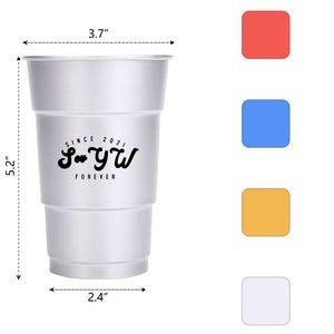 16 oz. Aluminum Party Camping Cup