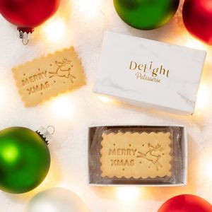 Merry Christmas 4-cookie Mini Gift Box