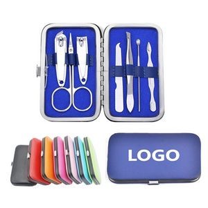 Professional 7-In-1 Stainless Steel Manicure Kit