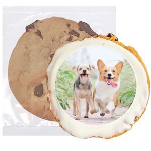 Gluten Free Chocolate Chip Cookies With Edible Image or Logo