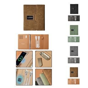 Multi Functional Wireless Charging Notebook