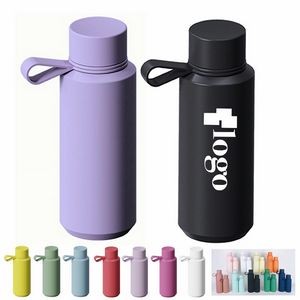 12Oz Sport Vacuum Insulated Water Bottle With Handle
