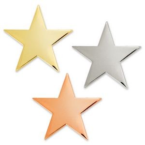 Star Pin with Magnetic Back