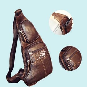 Leather Sling Shoulder Bag